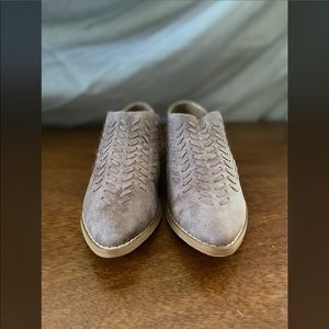 The Ashley Lavender Braided Ankle Bootie